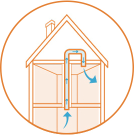 illustration of home insulation